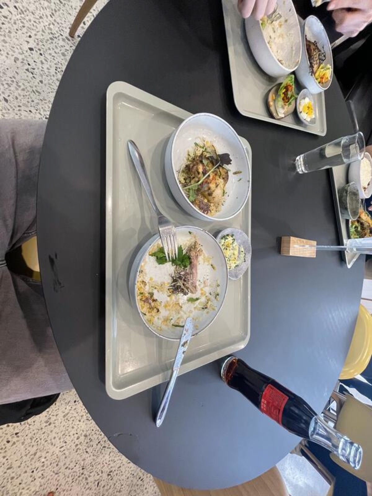 Lunch at the Microsoft campus
